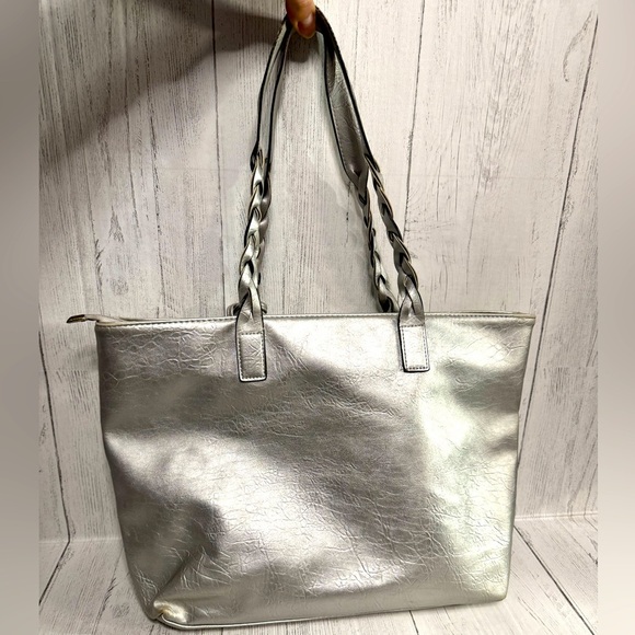 Weimeibaige Shoulder Bag Tote Large Vegan Leather - Picture 2 of 12